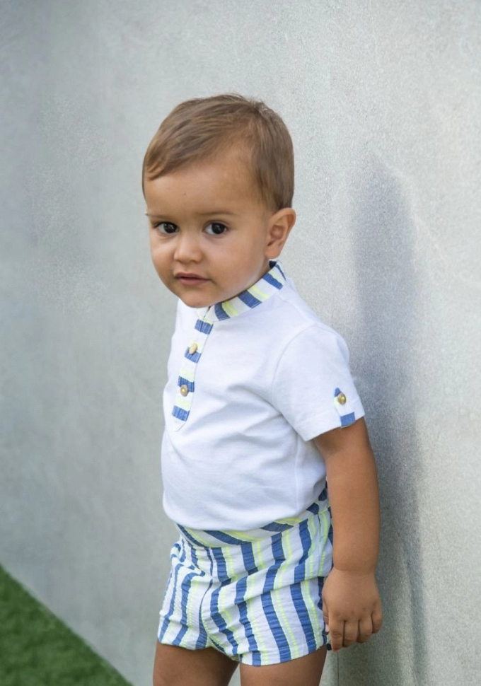 Conjunto de niño con perrito.Daniesty.