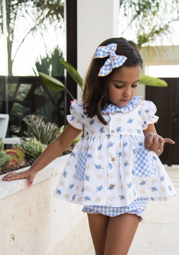 Jesusito de dos piezas con tortuguas.Daniesty.