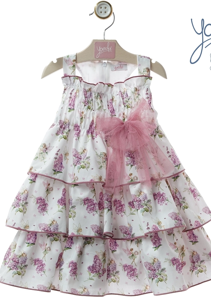 Vestido infantil Familia Artesania.Yoedu.