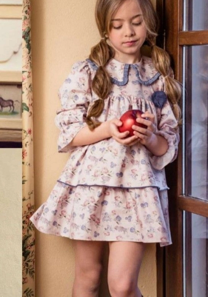 Vestido infantil Familia Remy.Yoedu.