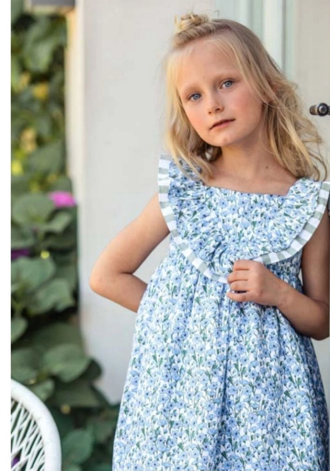 Vestido infantil Familia Trobador.Yoedu.